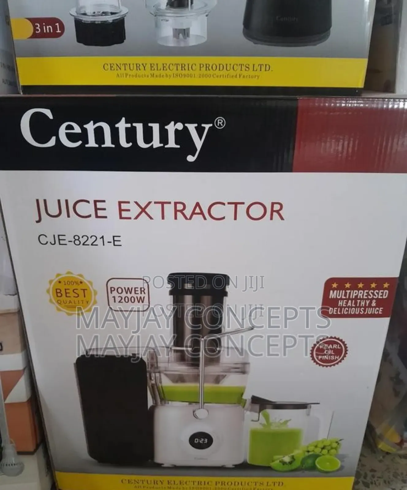 Century Digital Display Juice Extractor-Multipressed Juicer