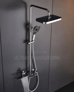 Chrome Shower Faucet With Waterfall Tap