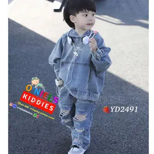 Denim Clothing Set
