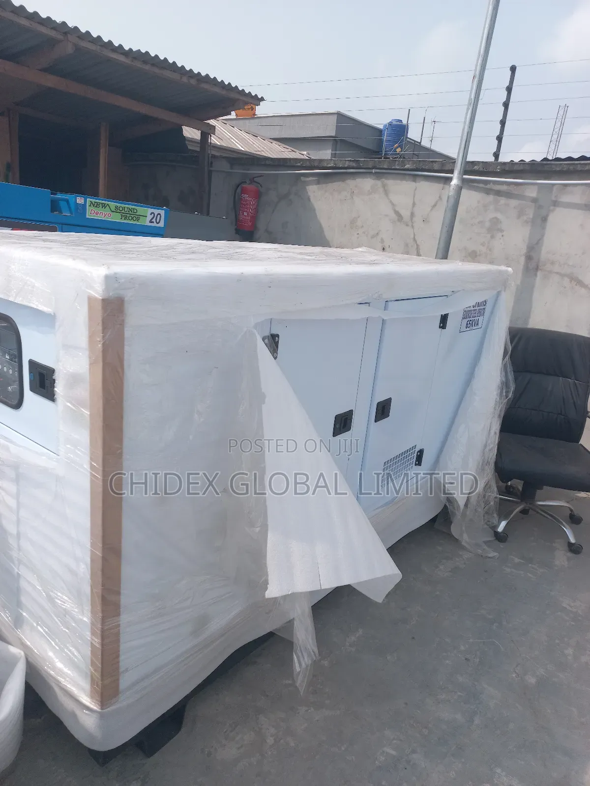60kva Perkins Soundproof Diesel Generator 100 % Copper Coil