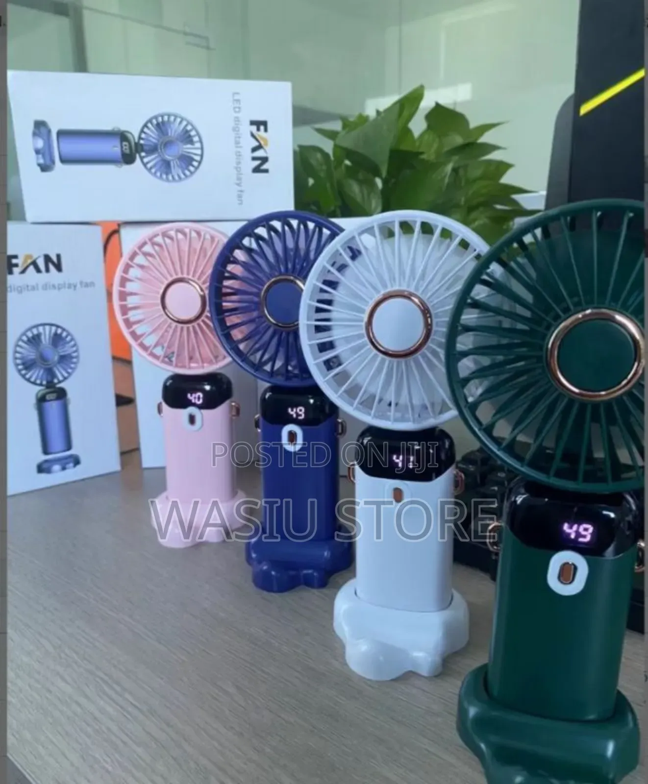 Digital Mini Fan