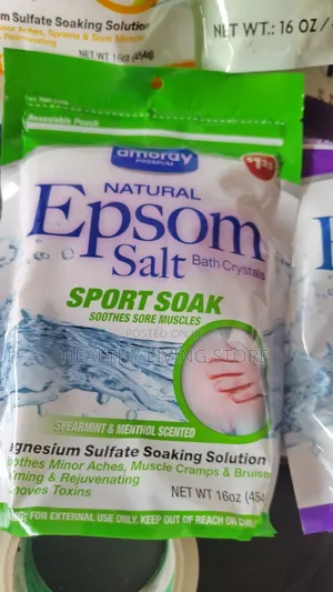 Natural Epsom Salt (454g)