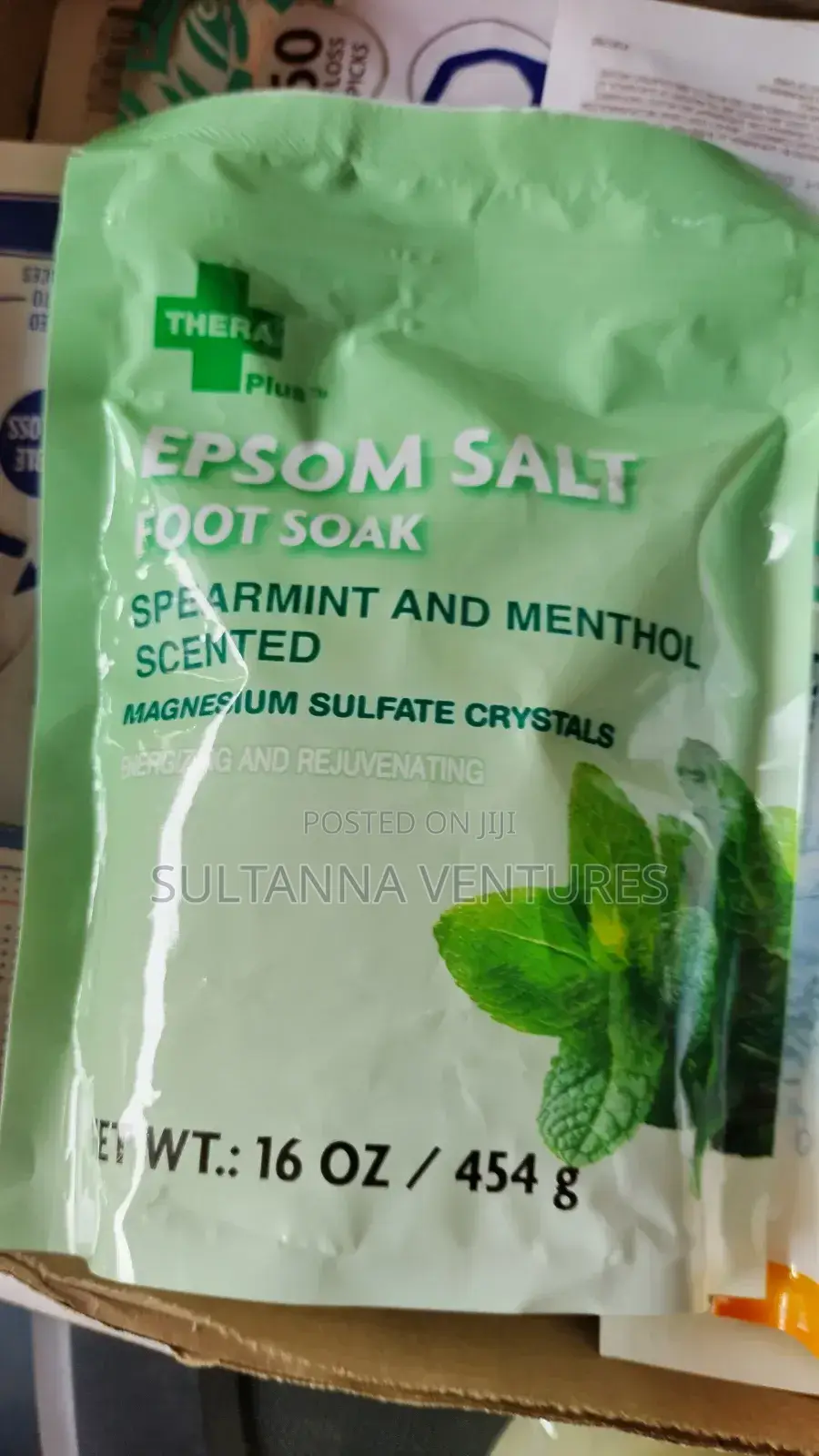 Natural Epsom Salt (454g)