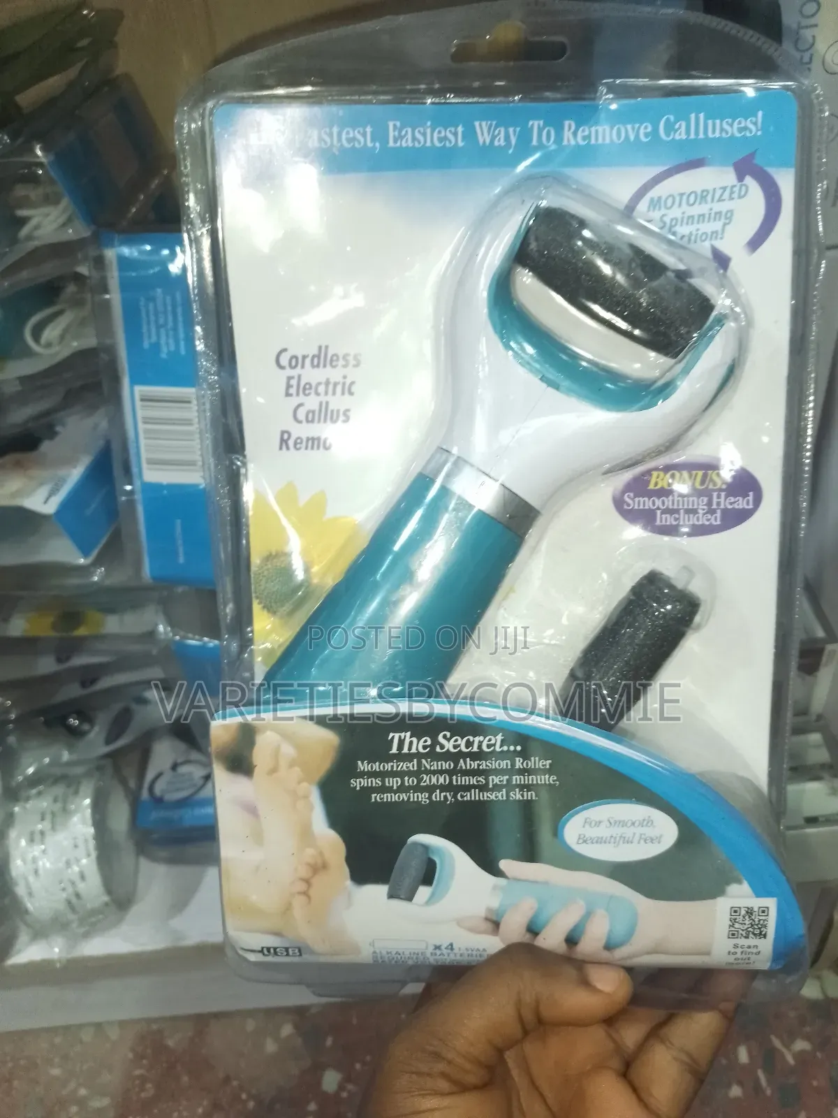 Electric/Battery Operated Callus Remover