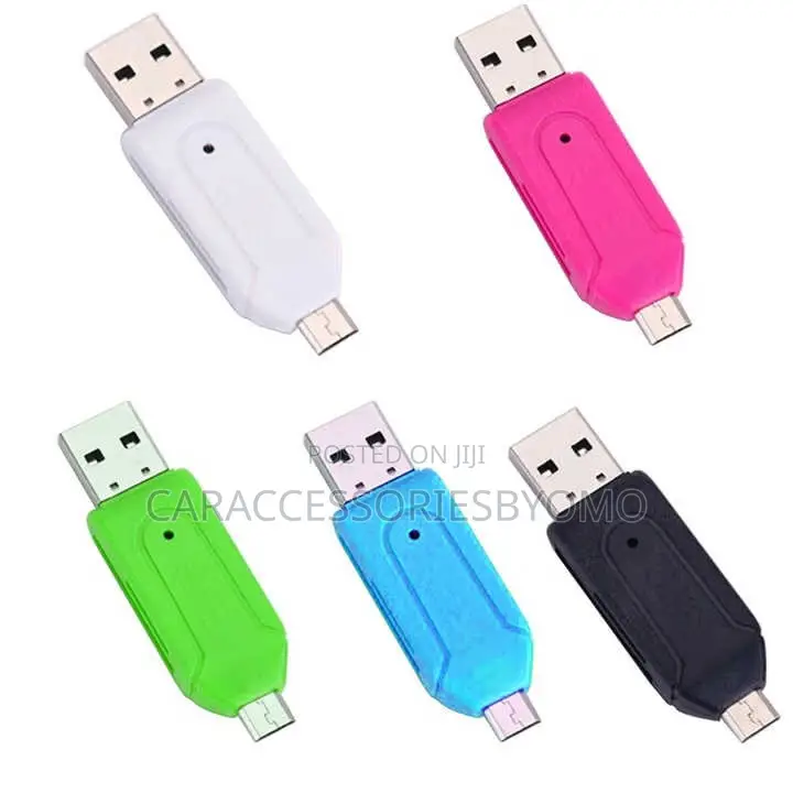 2 In 1 USB OTG Card Reader