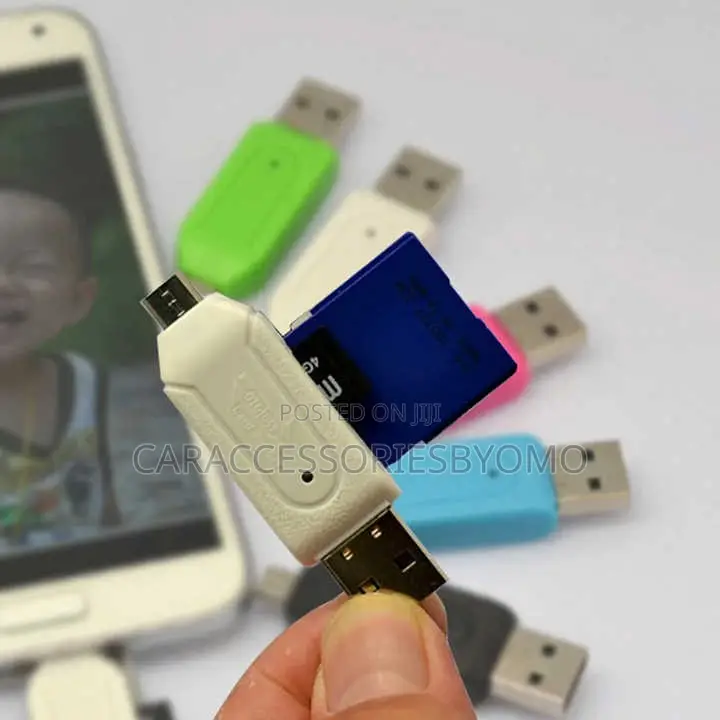 2 In 1 USB OTG Card Reader
