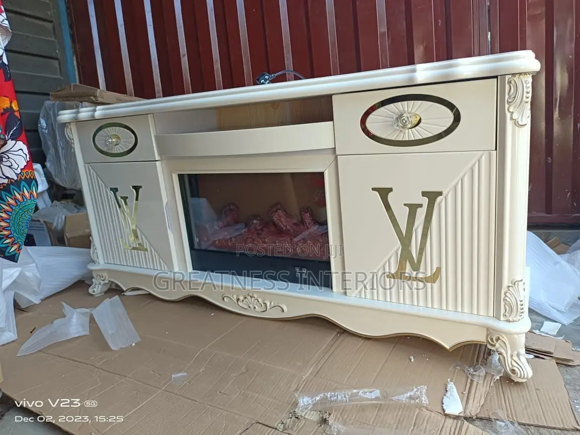High Quality Imported Fire Work Tv Stand