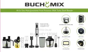 Buchymix 12 in 1 Food Processor With Turbo Stick Immersion
