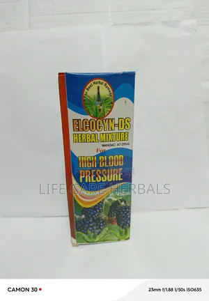 High Blood Pressure Elcocyn d'S Herbal Mixture