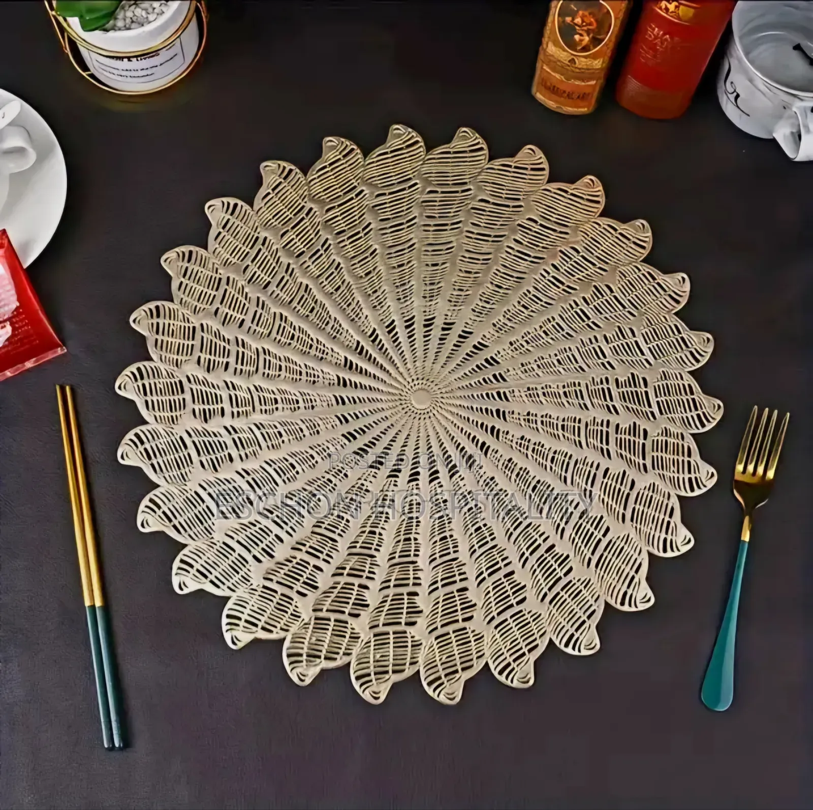 Vinyl Table / Placemats 6pcs
