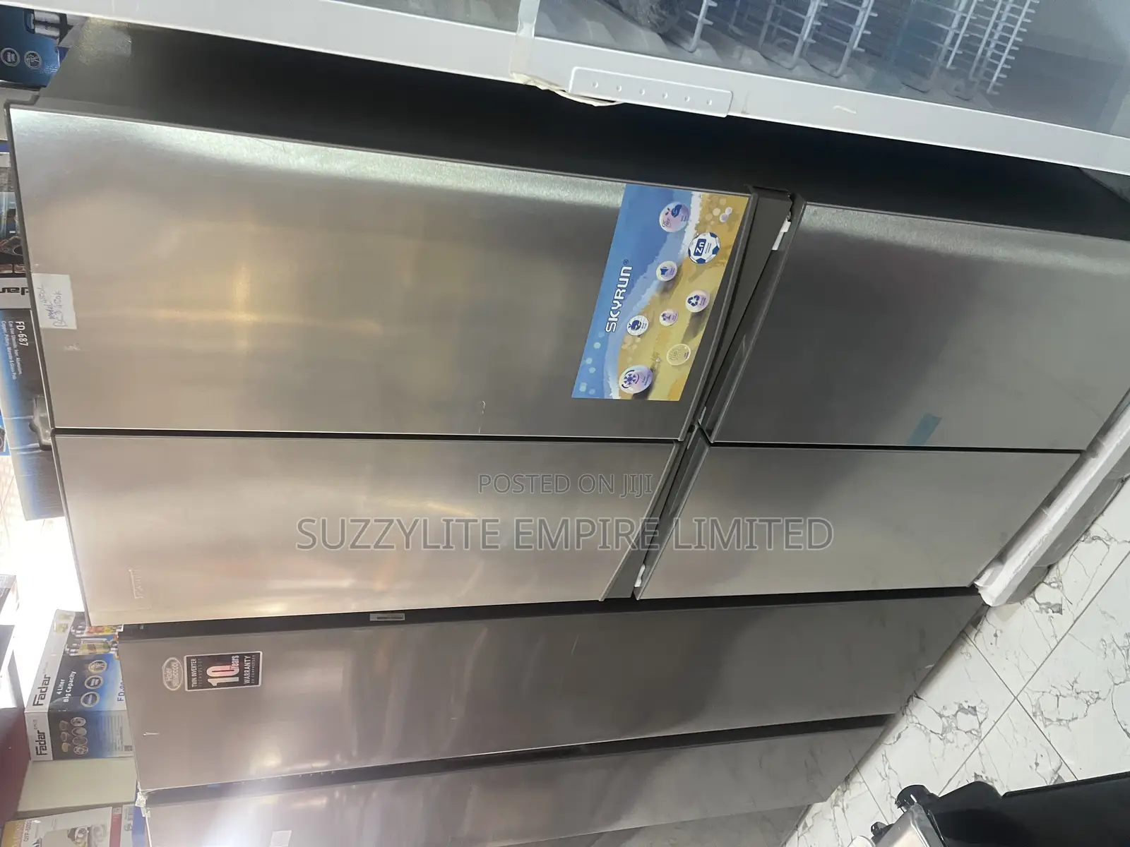 Skyrun Side by Side Refrigerator BCD 