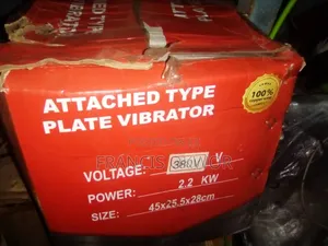 Attached Type Plate Vibrator 3hp