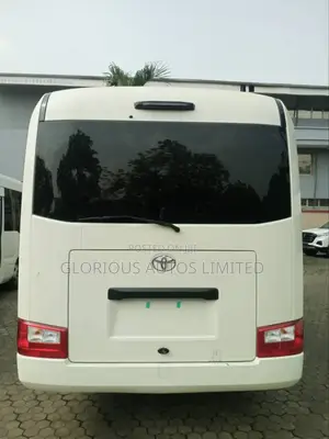 New Toyota Coaster 2023 White