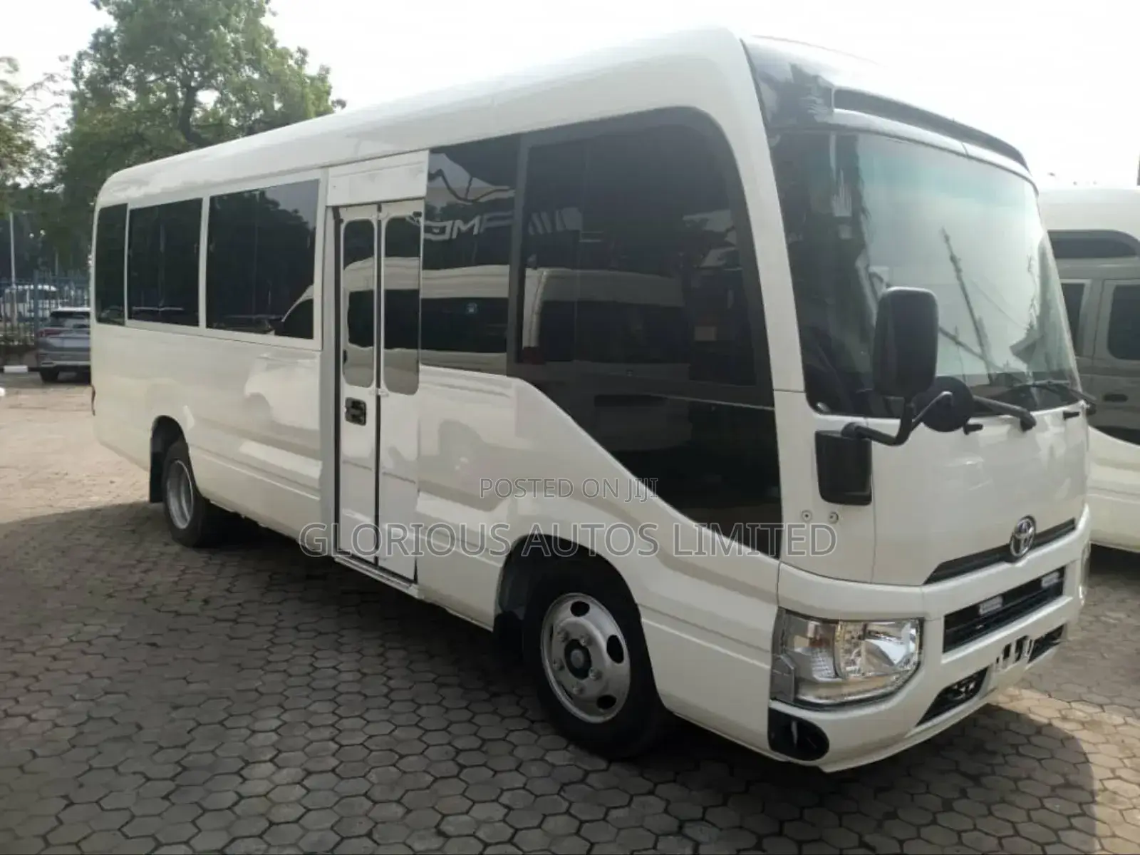 New Toyota Coaster 2023 White