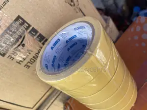 1 Rolls of 1” Abro Masking Tape 6pcs