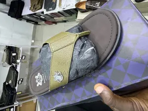 Italian Angello Ruffo Leather Slipers 40-46