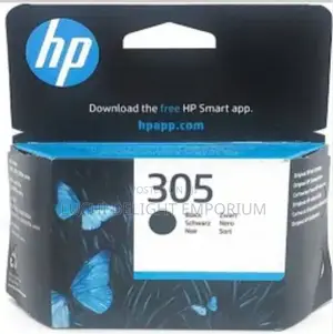 Original HP Black 305 Ink