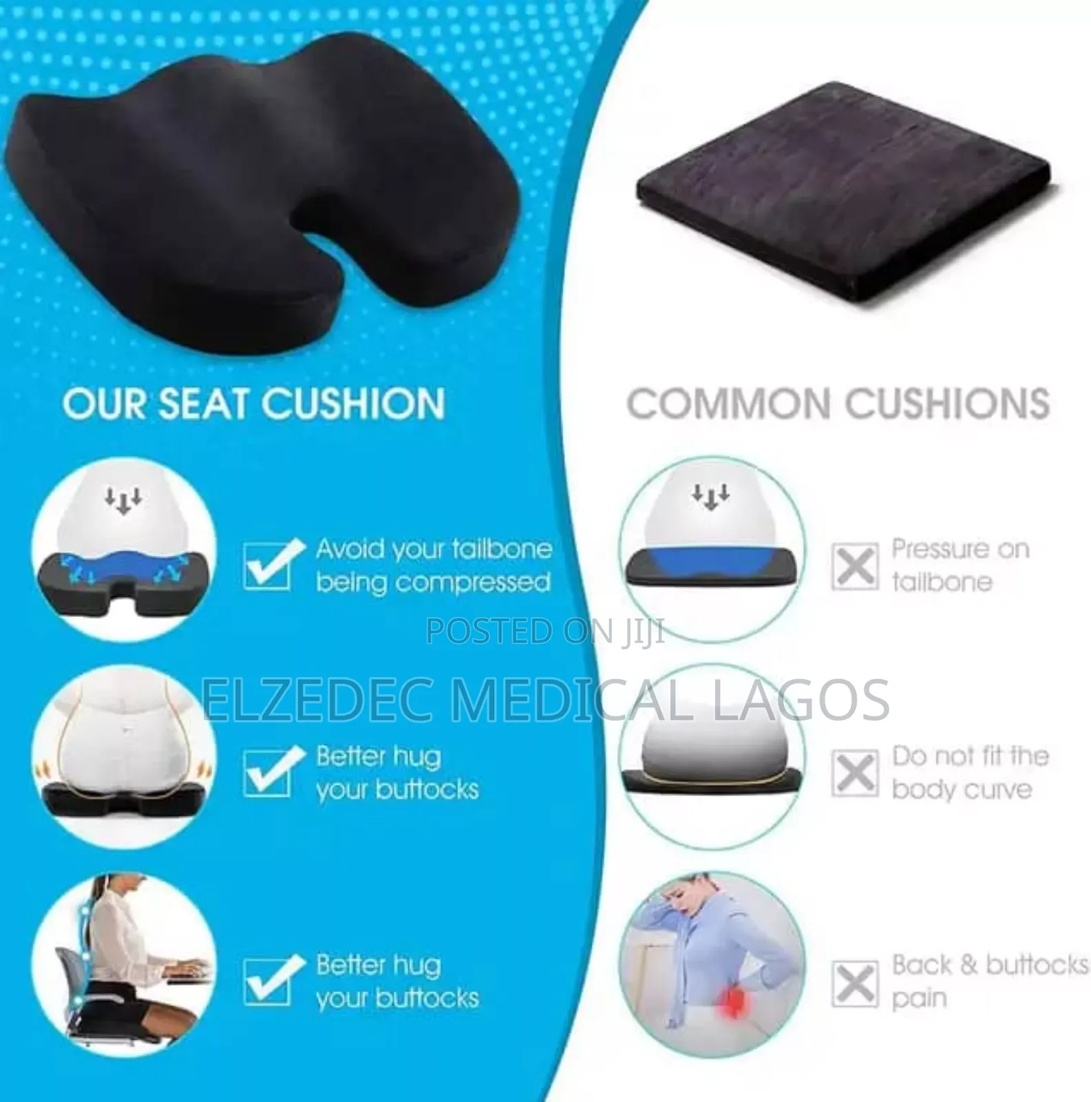 Coccyx Cushion Chair