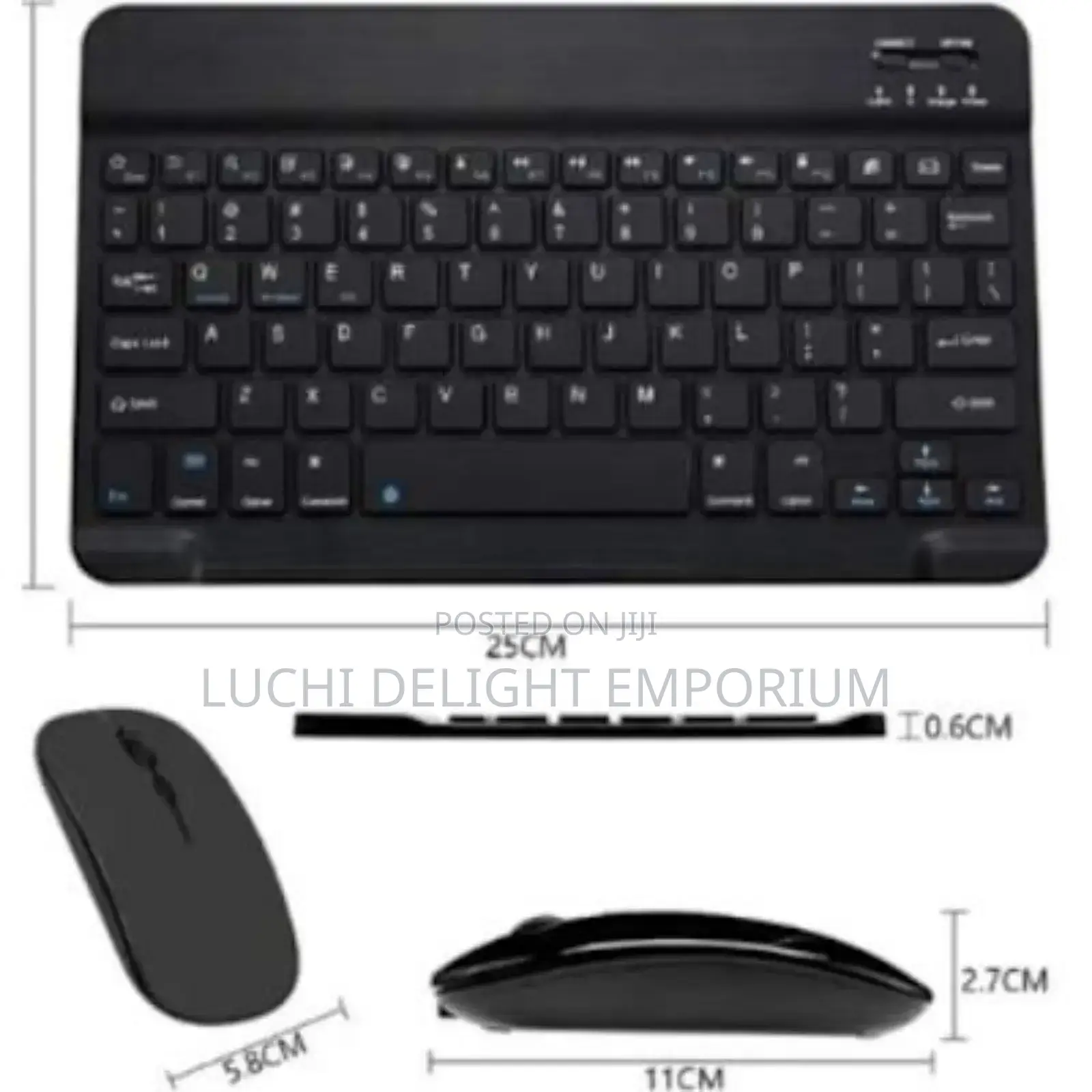 Bluetooth Keyboard and Mouse Combo