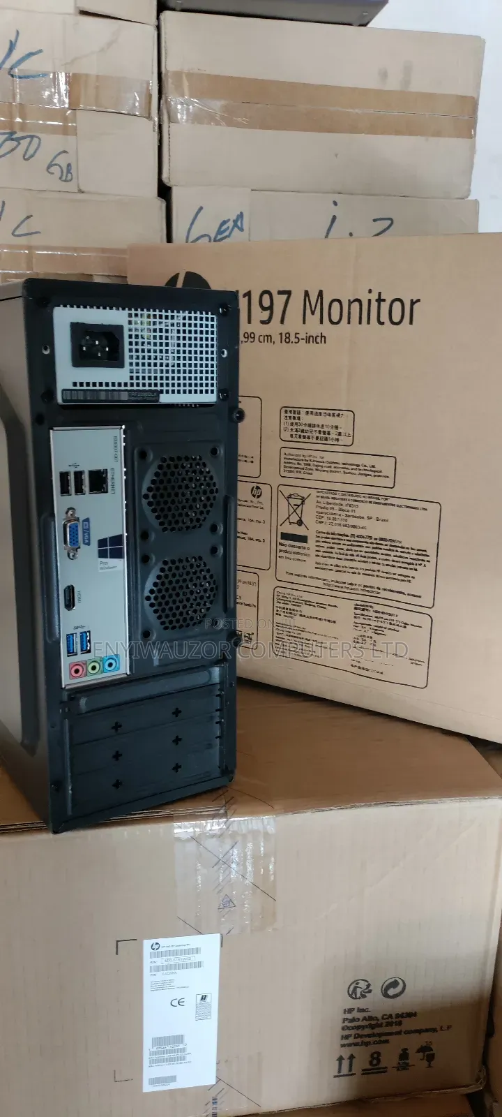 New Desktop Computer HP 290 G4 8GB Intel Core I5 SSD 256GB