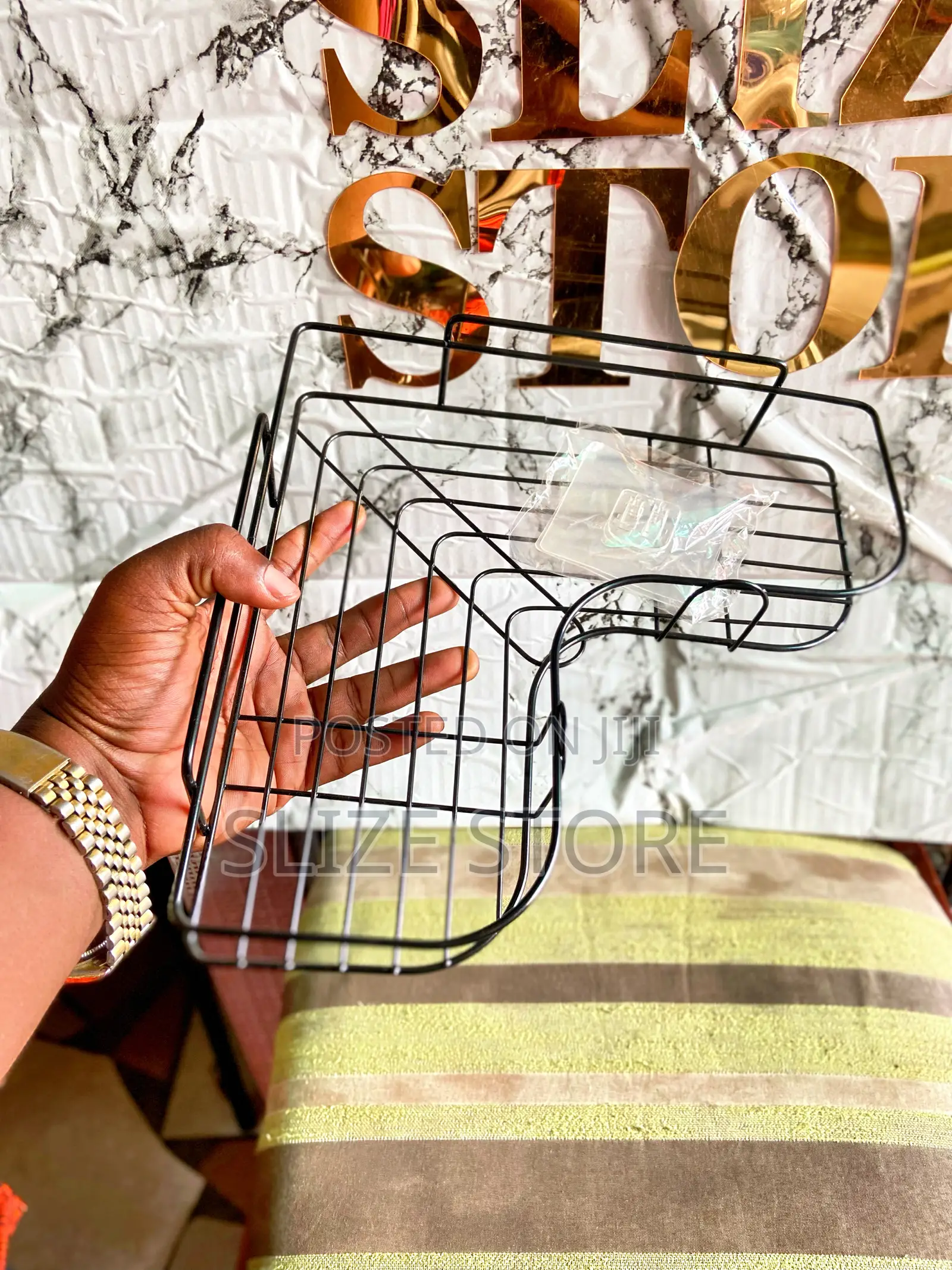 Metal Corner Shelf