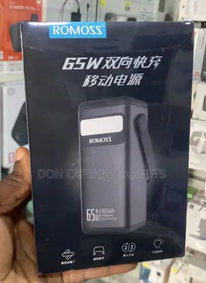 40000mah 65W Romoss Power Storage