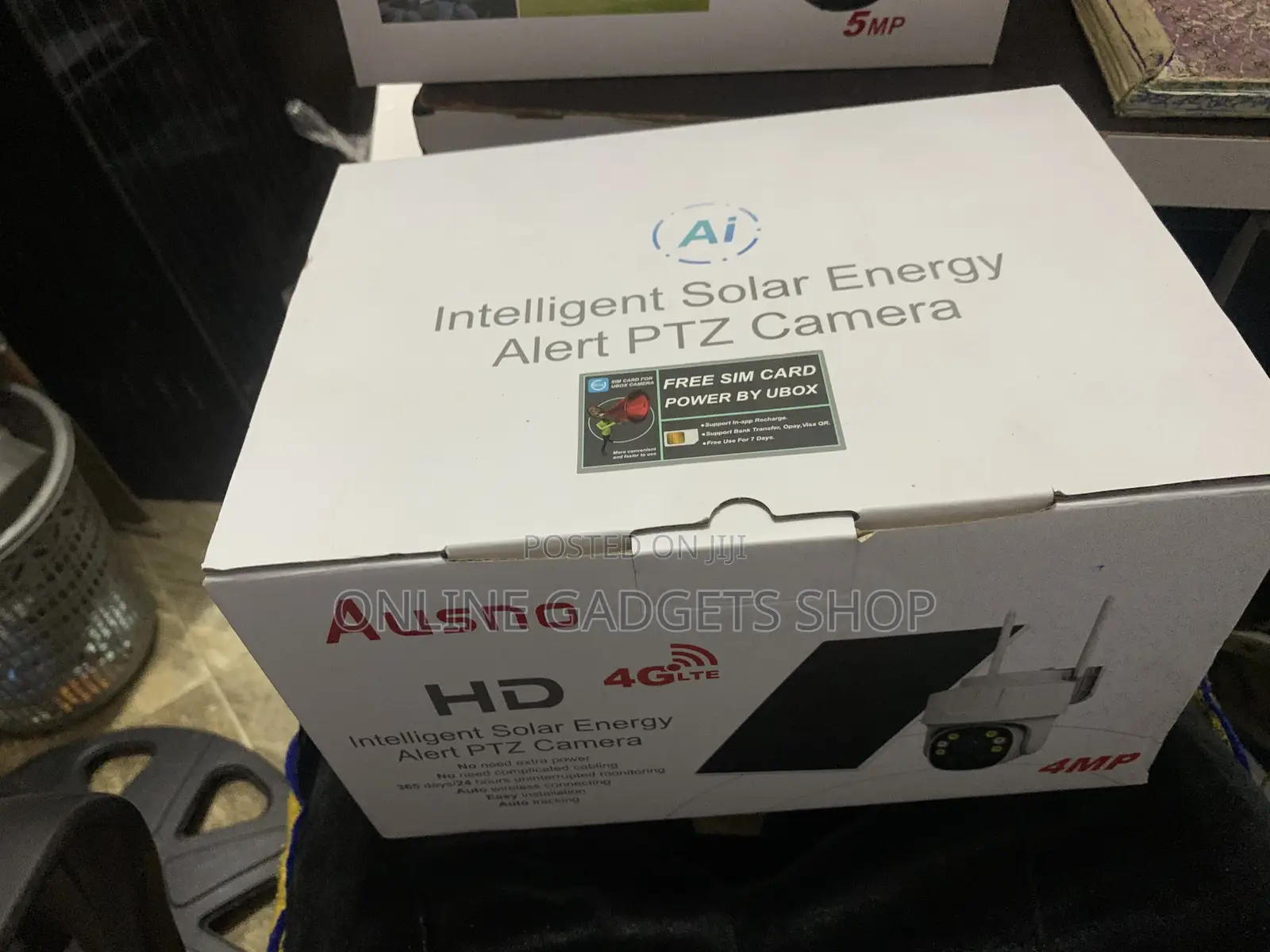 Ausno PTZ U-Box CCTV Solar Camera
