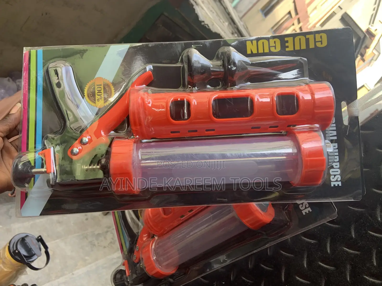 Dual Purpose Sealant Gun 9”