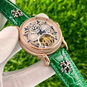 Patek Philippe Quality Luxury Men Genuine Wristwatch