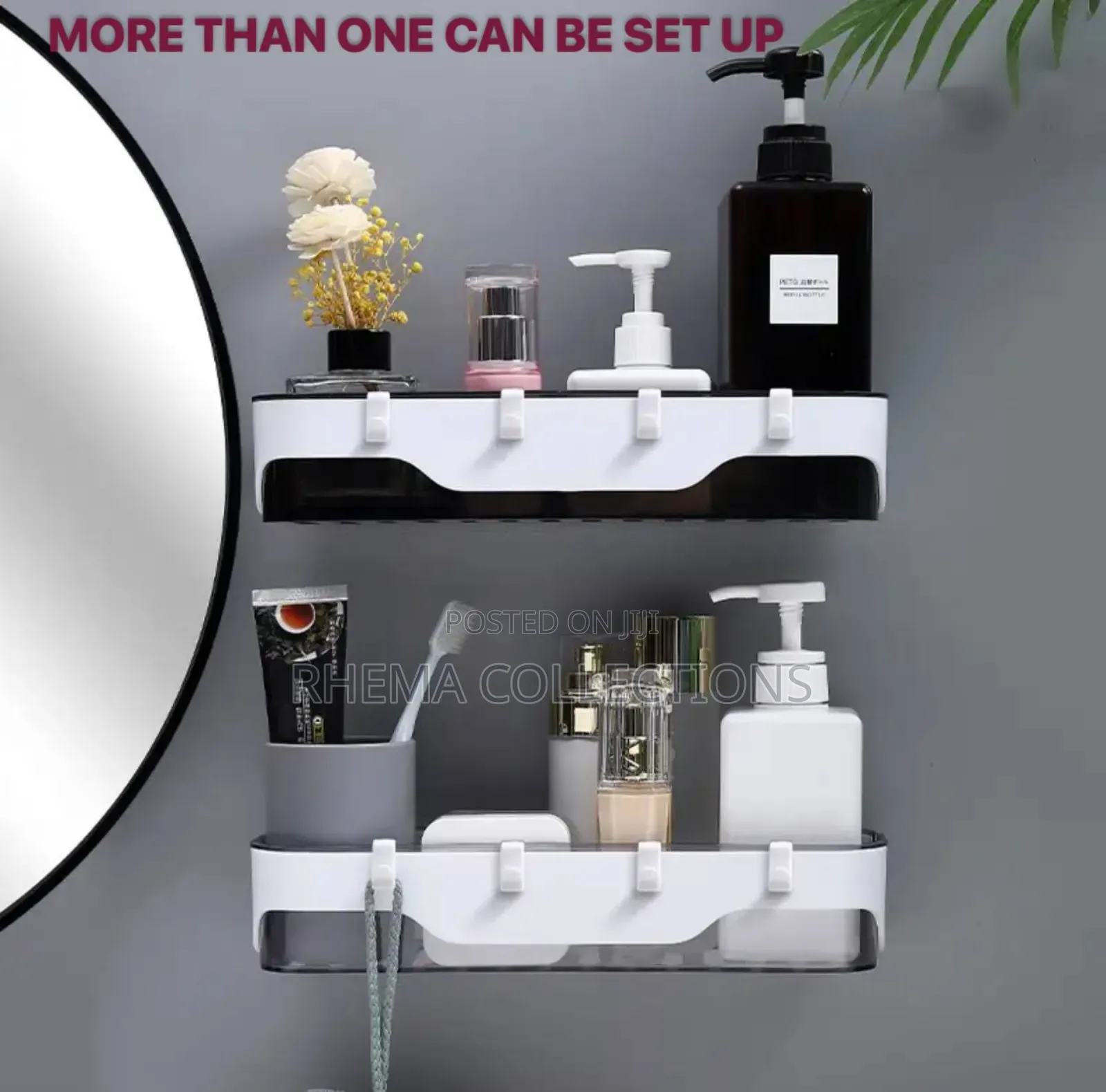 Classic Single Kitchen/Bathroom Wall Shelf