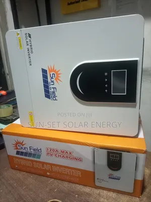 Sun Field Hybrid Inverter 4.2kva 24v With Warranty.