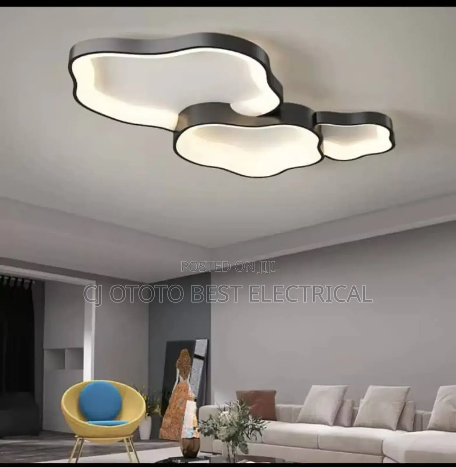 Led Luxury Ceiling Lights Changing Colors.