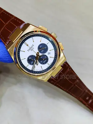 Tissot Quality Luxury Men Genuine Leather Wristwatch