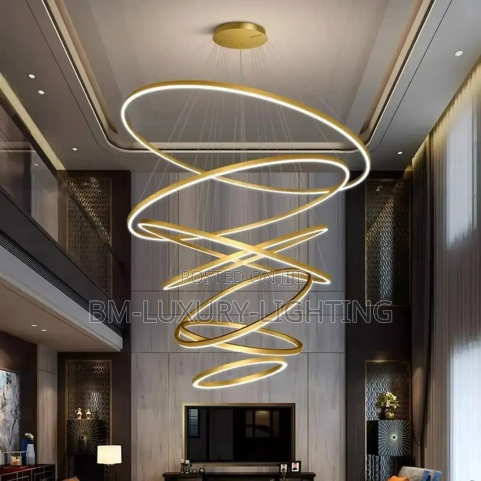 7 Rings 800mm Chandelier