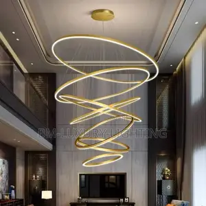 7 Rings 800mm Chandelier