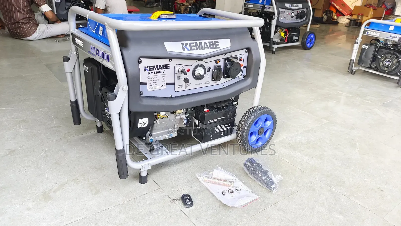 Brand New Kemage 10kva Remote Control Generator✓100% Copper✓