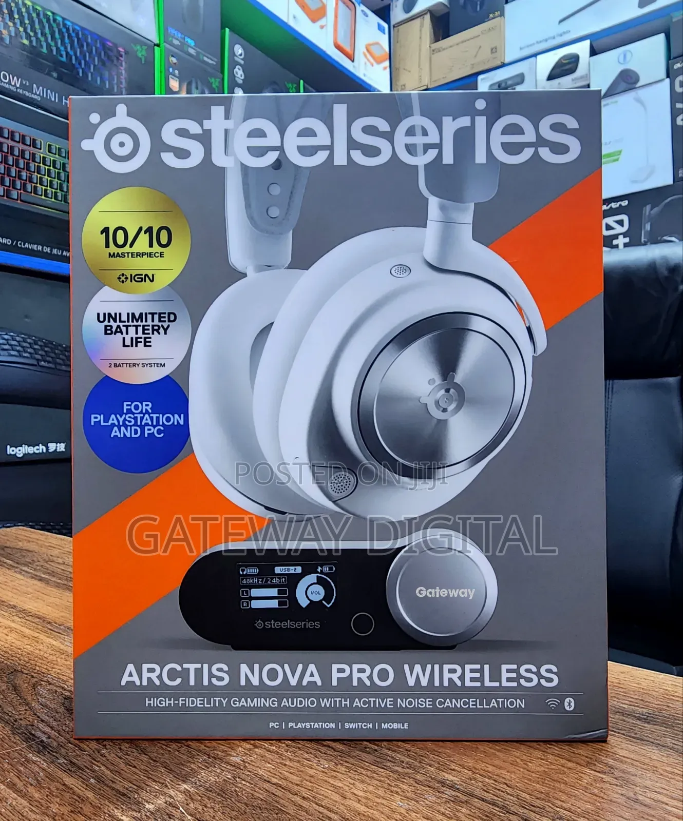 Steelseries Arctis Nova Pro Wireless Anc Gaming Headset