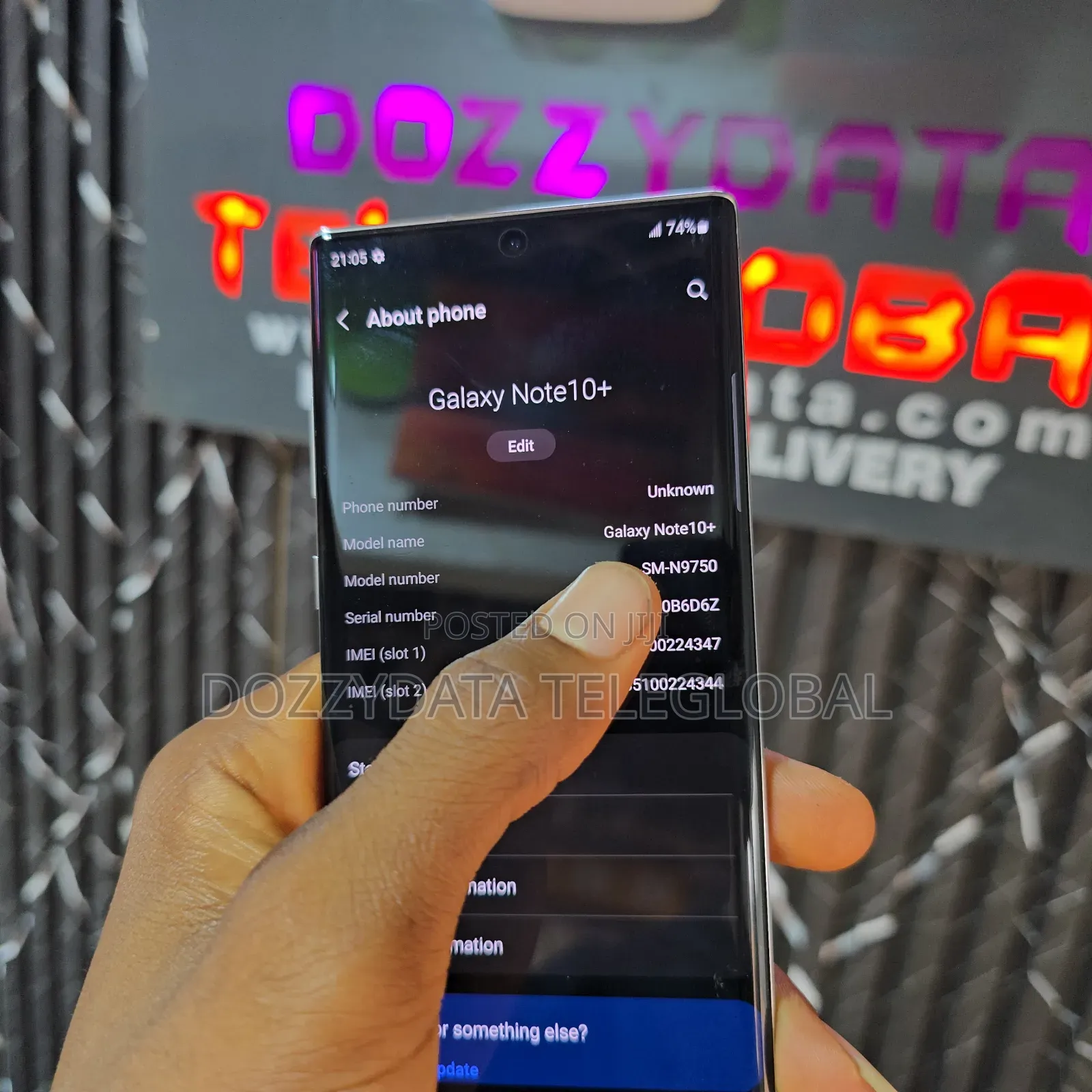 Samsung Galaxy Note 10 Plus 256 GB Black
