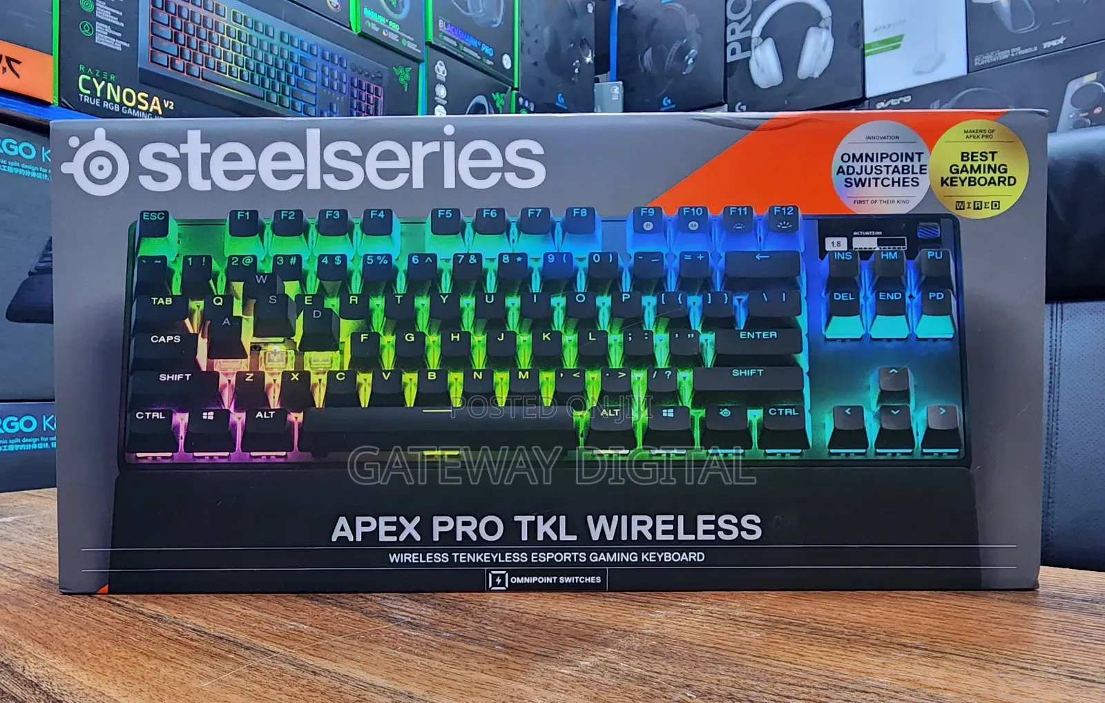 Steelseries Apex Pro TKL Wireless Gaming Keyboard
