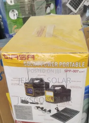 Qasa Solar Generator, Solar Power Storage.