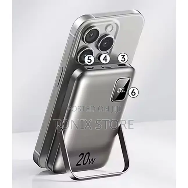 3in1 Magsafe Powerbank With Stand