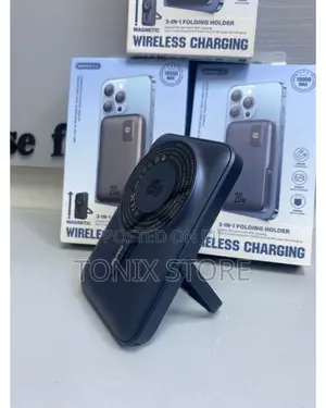 3in1 Magsafe Powerbank With Stand