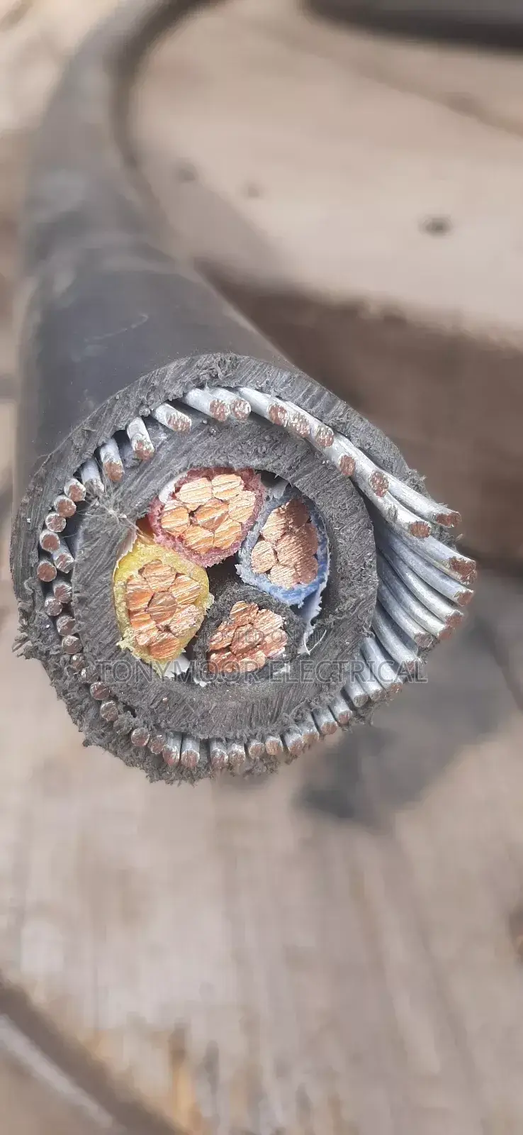 35mm 4core VATAN Armoured Cable