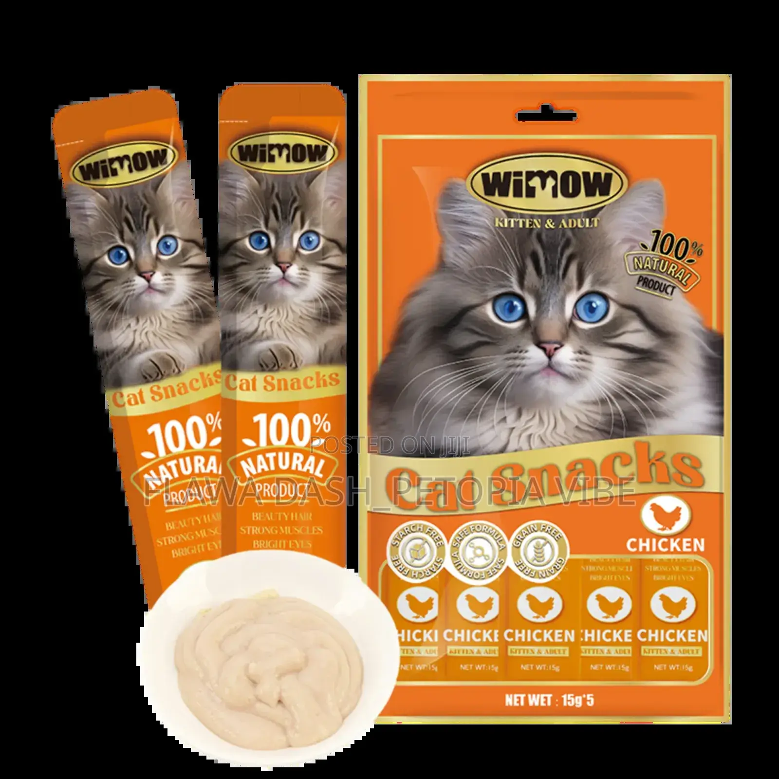 Wimow Cat Snacks Creamy Treats