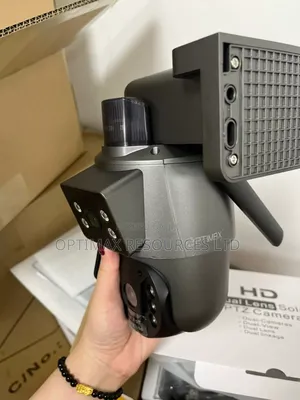 Dual Lens 4g 6mp Ubox Solar PTZ Camera