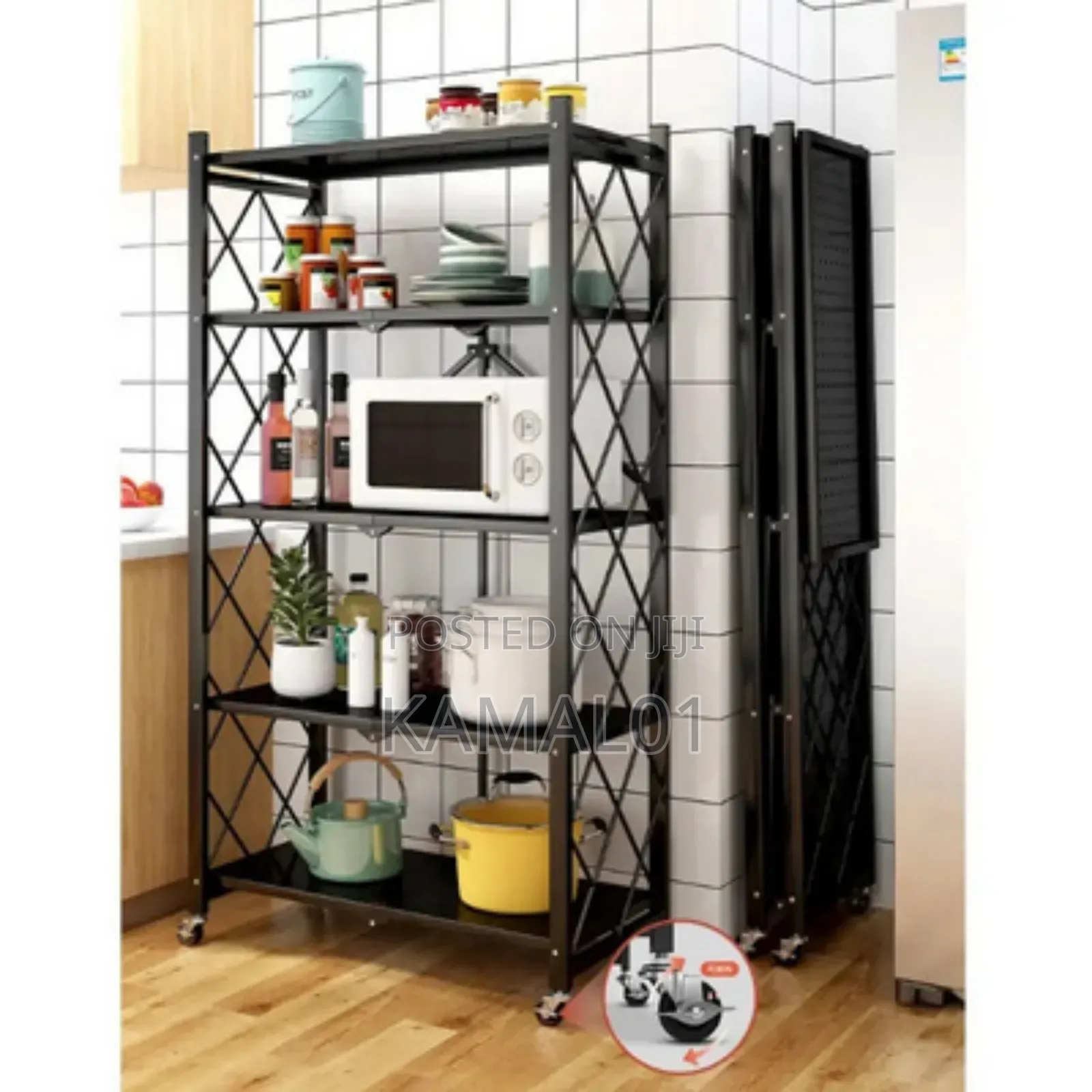 Kitchen 5 Layers Kitchen Shelves