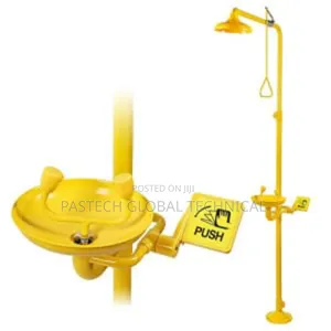 Centurion Galvanised Combination Eyewash and Shower Station
