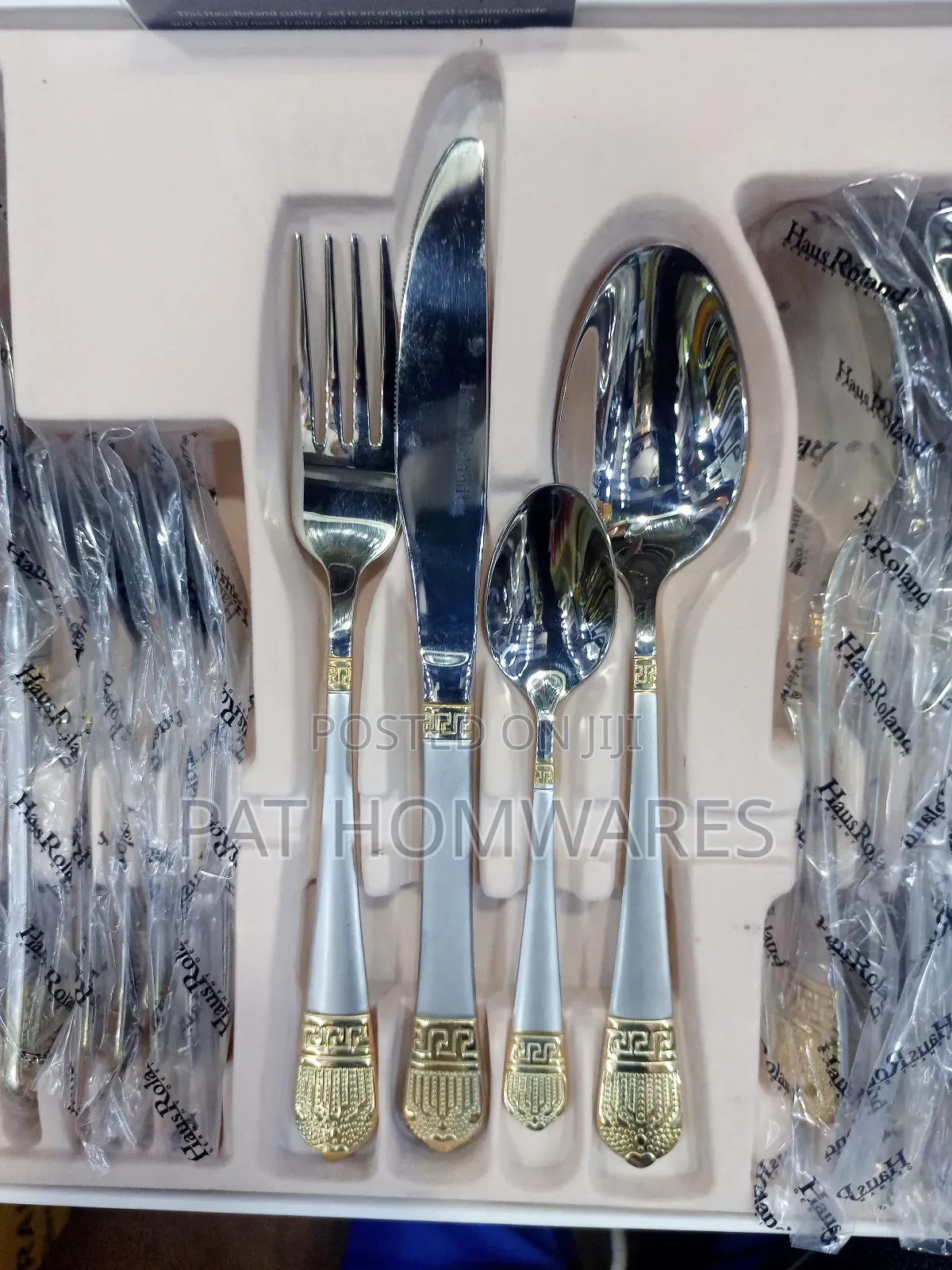 Gold Spoon by 24 Pieces