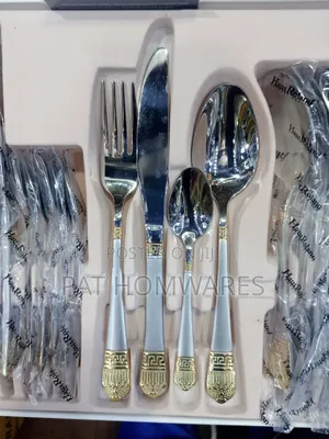 Gold Spoon by 24 Pieces