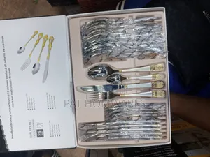 Gold Spoon by 24 Pieces